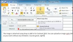 Tricks to Send Large Files through Outlook