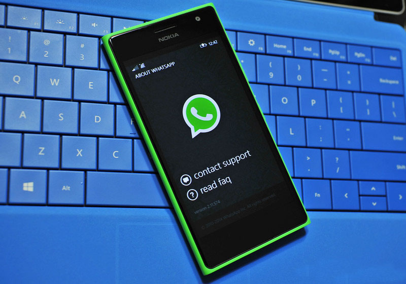 How to archive whatsapp chat in windows phone