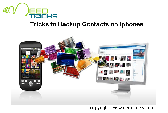 Tricks to Backup Contacts on iphones