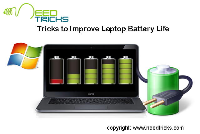 Tricks to Improve Laptop Battery Life