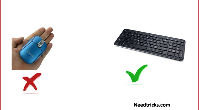 use keyboard as mouse