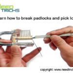 Learn how to break padlocks and pick locks