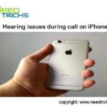Hearing issues during call on iPhone