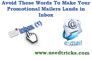 Avoid These Words To Make Your Promotional Mailers Lands in Inbox