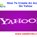 How To Create An Account On Yahoo