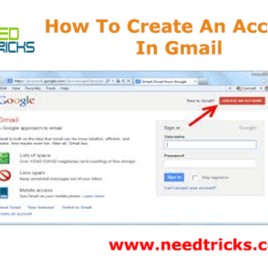 How To Create An Account In Gmail
