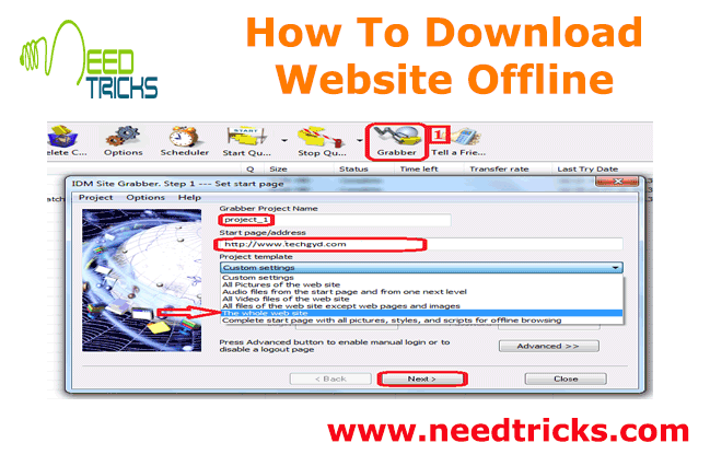 How To Download Website Offline