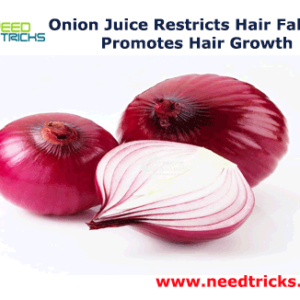 Onion Juice Restricts Hair Fall And Promotes Hair Growth