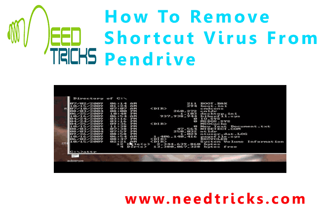 How To Remove Shortcut Virus From Pendrive