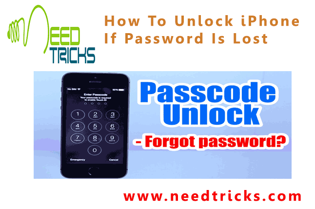How To Unlock iPhone If Password Is Lost