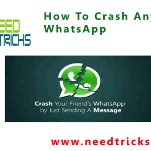 How To Crash Anyone’s WhatsApp