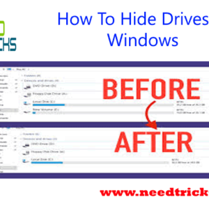 How To Hide Drives In Windows