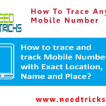 How To Trace Any Mobile Number