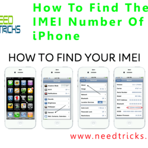 How To Find The IMEI Number Of iPhone