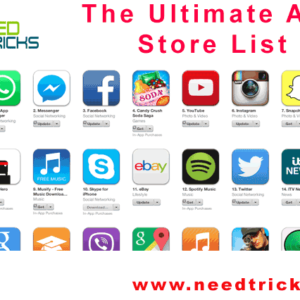 The Ultimate App Store List