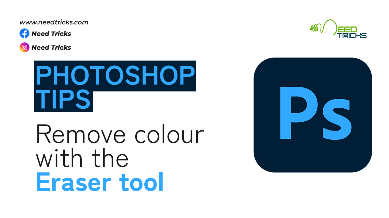 Photoshop-Tips!-Remove-colour-with-the-Eraser-tool