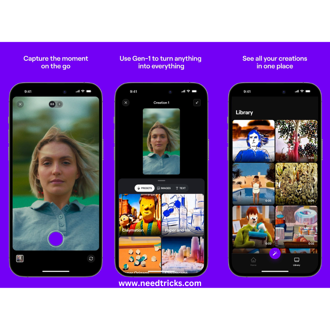 Revolutionizing Video Creation: Runway Launches App for AI-Generated Videos