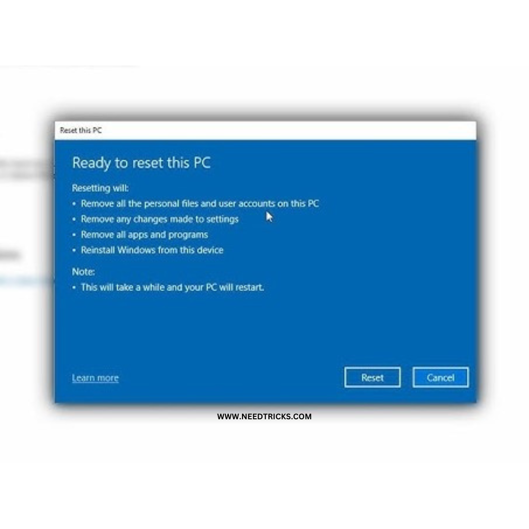 A Step-by-Step Guide to Factory Resetting Windows 10 and 11